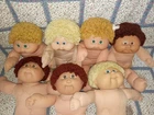 Cabbage Patch Kids Curly Haired Dolls