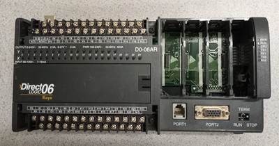 Automation Direct Logic 06 Koyo D0-06AR PLC Processor Unit 100-240V~50/60Hz 40VA