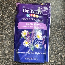 Dr Teal's Kids Sleep Soak Gentle Epsom Bath, 2 lbs, NEW, Melatonin
