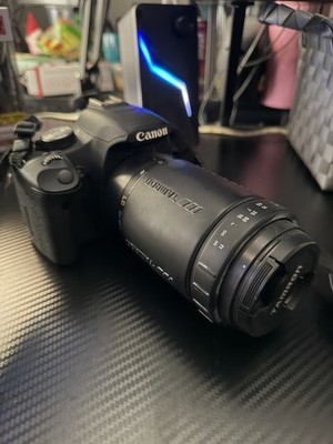 Canon EOS Rebel T1i Digital SLR Camera Black Interchangeable Lenses USB
