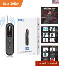 Advanced Hidden Camera Detector with 5 Sensitivity Levels - Travel Office Use