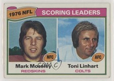 1977 Topps League Leaders Mark Moseley Toni Linhart #4 0n2