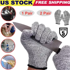 Anti-cut Metal Mesh Butcher Glove Cut Proof Stab Resistant Safe Work Gloves US