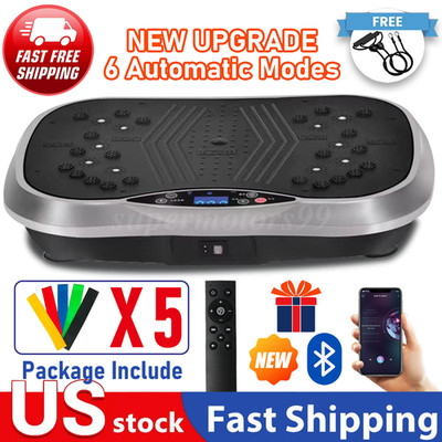 9-Speed Vibration Adjustment Vibration Plate Whole Body Workout Vibrate Platform