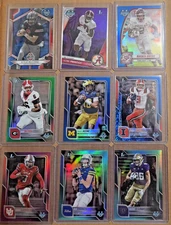 NCAA FOOTBALL Mixed 12 Card Lot - Parallels/Serial/#'d Inserts (Names Below)