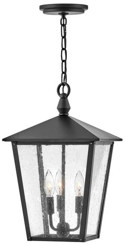 Hinkley Huntersfield 17 3/4" High Black Outdoor Lantern Hanging Light - Picture 2 of 3
