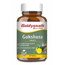 3 X60 Tablets Baidyanath Gokshura Supports Strength & Vitality