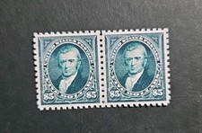 US Scott #263 1894 $5 Marshall Bureau Issue Stamp Replica Pair