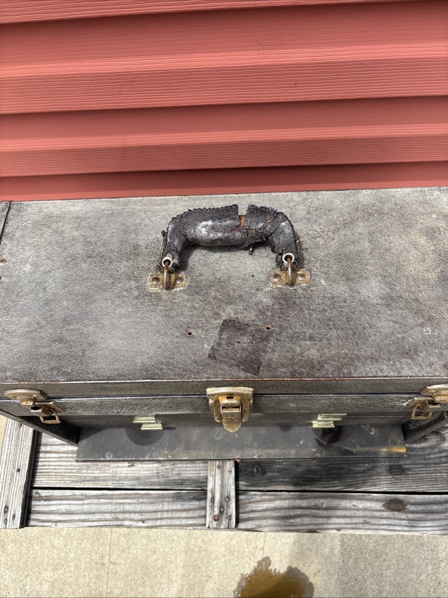 KENNEDY 520 Machinist Tool or Jewelry Box 7 Drawer - Vintage Metal