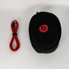 Beats Solo HD Case  Red ControlTalk 3.5mm Cable OEM Dr. Dre Monster Era