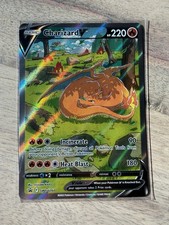 Charizard v Set SWSH262, 260, 261 Spada e Scudo Carte Promo Holo