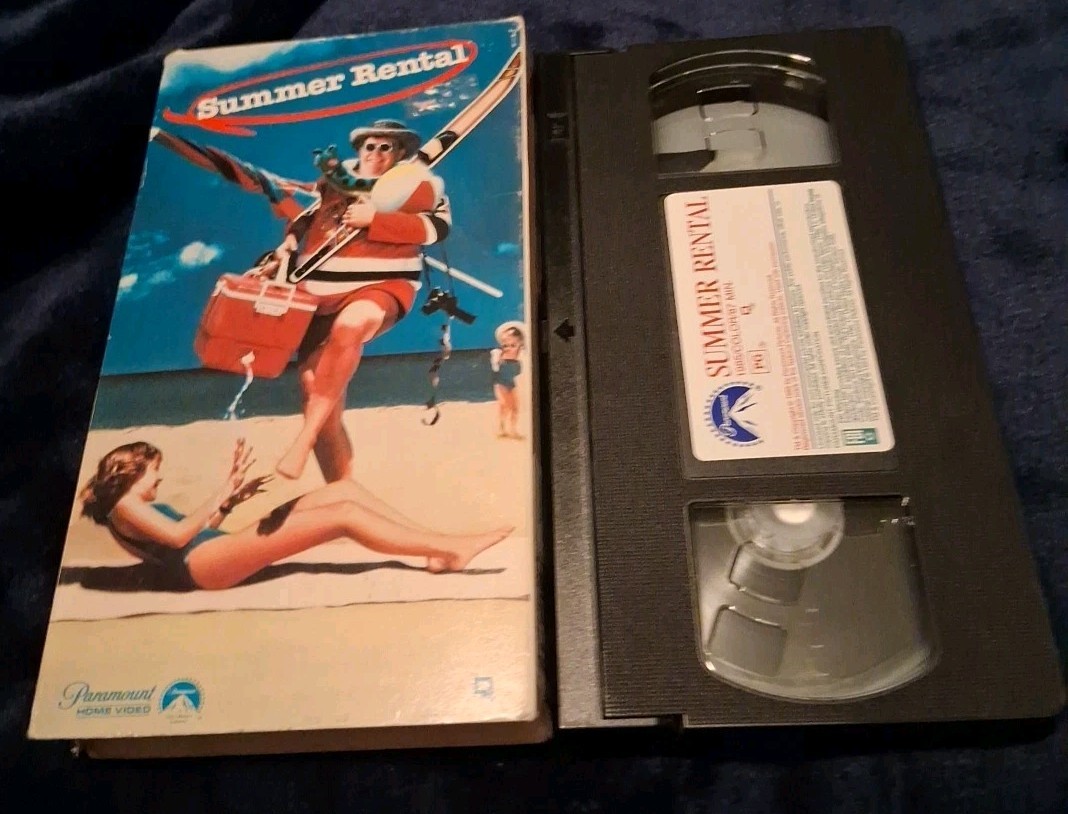 Summer Rental 1985 VHS (1986 Version Release)) John Candy PG