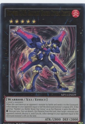 Yugioh Nummer C105: Battlin' Boxer Comet Cestus MP14-DE029 Ultra 1. Auflage NM