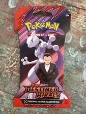 Pokémon TCG Scarlet & Violet Destined Rivals Sealed Booster Packs…10 Available
