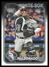 2024 Topps #469 Martín Maldonado Chicago White Sox Baseball Card