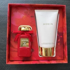 Aerin Rose De Grasse Parfum Spray Gift Set 50mL➕Hand & Body Cream 150ml