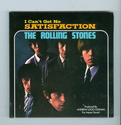 The Rolling Stones Tiny Vinyl 4-inch record I Can't Get No Satisfaction 2025