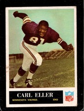 1965 PHILADELPHIA #105 CARL ELLER VG (RC) VIKINGS HOF NICELY CENTERED *X39437