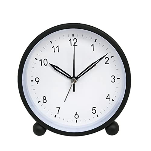 , Alarm Clock For Kids, 4.3 Inch Analog Alarm Clock With Nig
