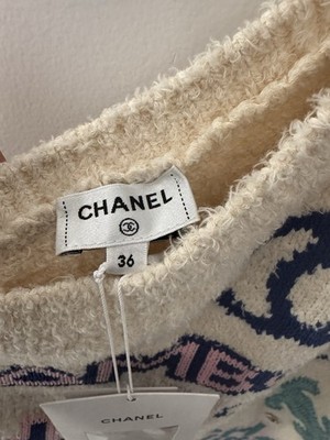 Chanel 23P One-Shoulder Cambon Logo Knit Dress 'Jennie' NWT Size