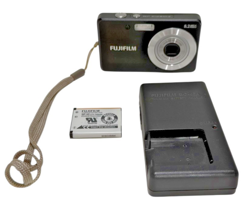 Fujifilm FinePix J Series J10 8.2MP Digital Camera - Silver for
