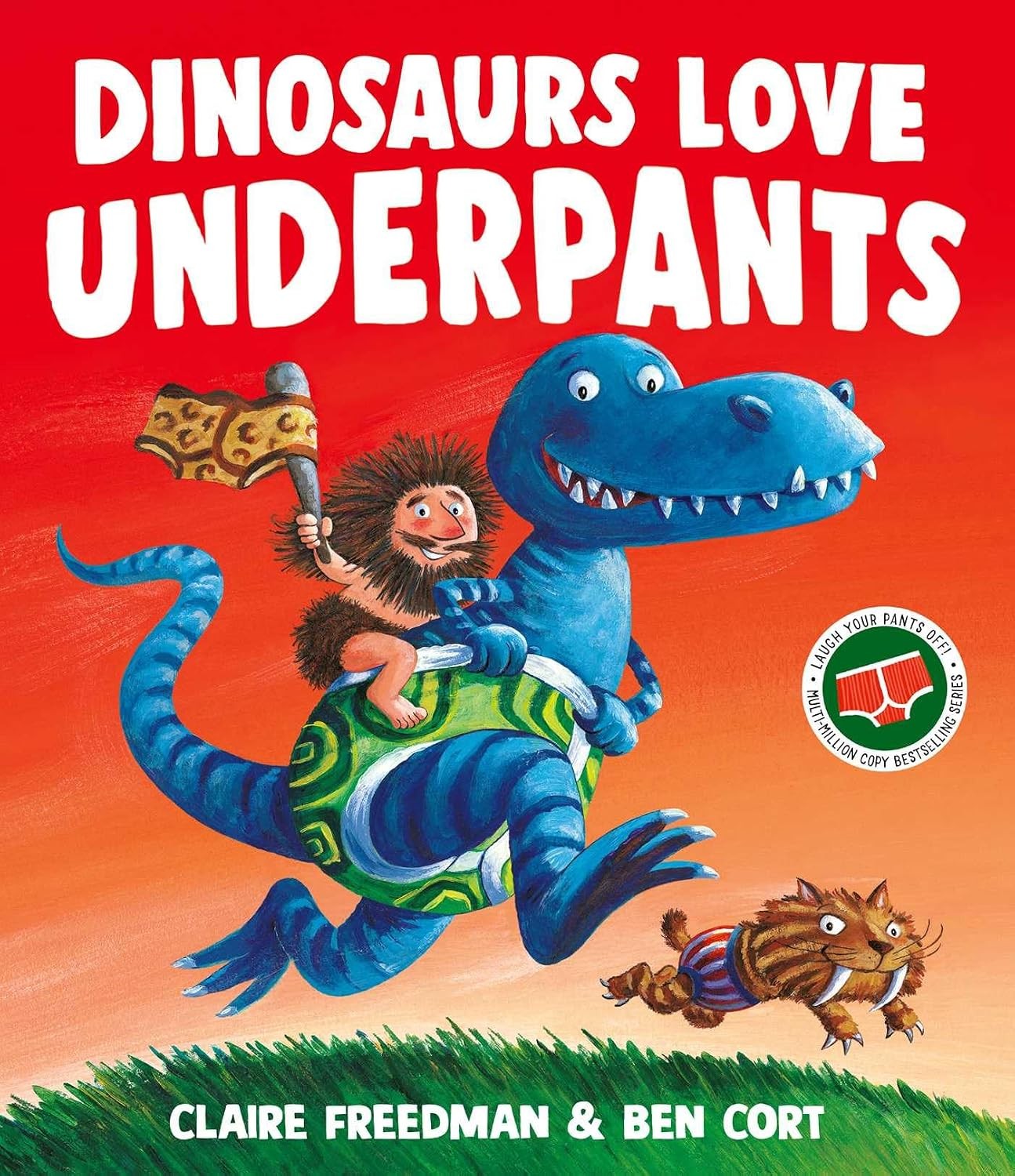 Dinosaurs Love Underpants by Claire Freedman NEW - Image 2