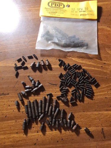 PDP ARCHERY POINT WEIGHT 5, 10, 20 & 50 GR. Lot