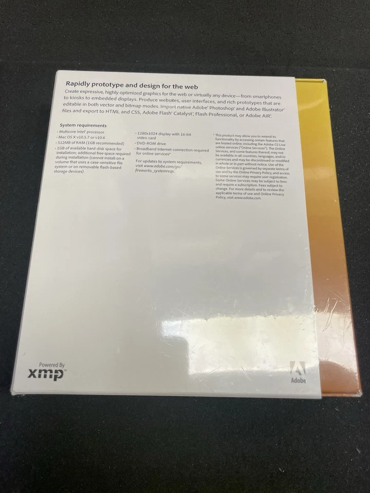 Adobe Fireworks CS5 For Mac - New and Sealed - Image 3 of 3