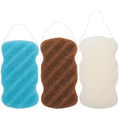 3 Pcs Peeling-gesichtsschwamm Reinigungsschwämme Für Das Gesichtsputzschwamm