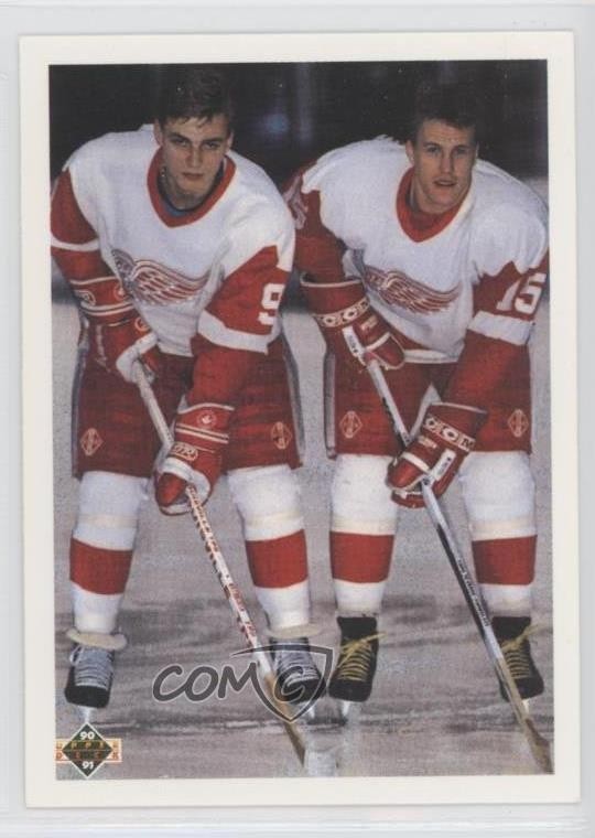 1990-91 Upper Deck Young Guns Checklist Johan Garpenlov Sergei Fedorov HOF 0wc7