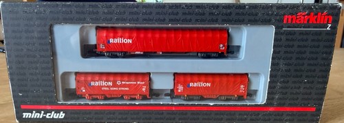 Märklin Spur Z Mini Club 82522 Güterwagen-Set DB Railion, leicht gealtert | Zustand: Gebraucht