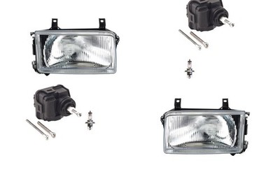 Scheinwerfer passend für VW Transporter T4 90-03 + H4 Links Rechts m. Stellmotor