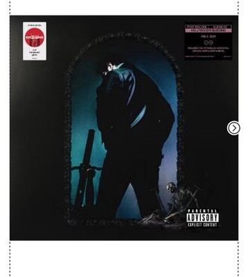 Post Malone Hollywoods Bleeding 2019 Translucent Green 2xLP Vinyl