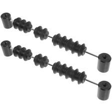 SUPVOX 2Packs Foosball Score Keepers: Abacus Style 28.00X2.00X2.00CM, Black