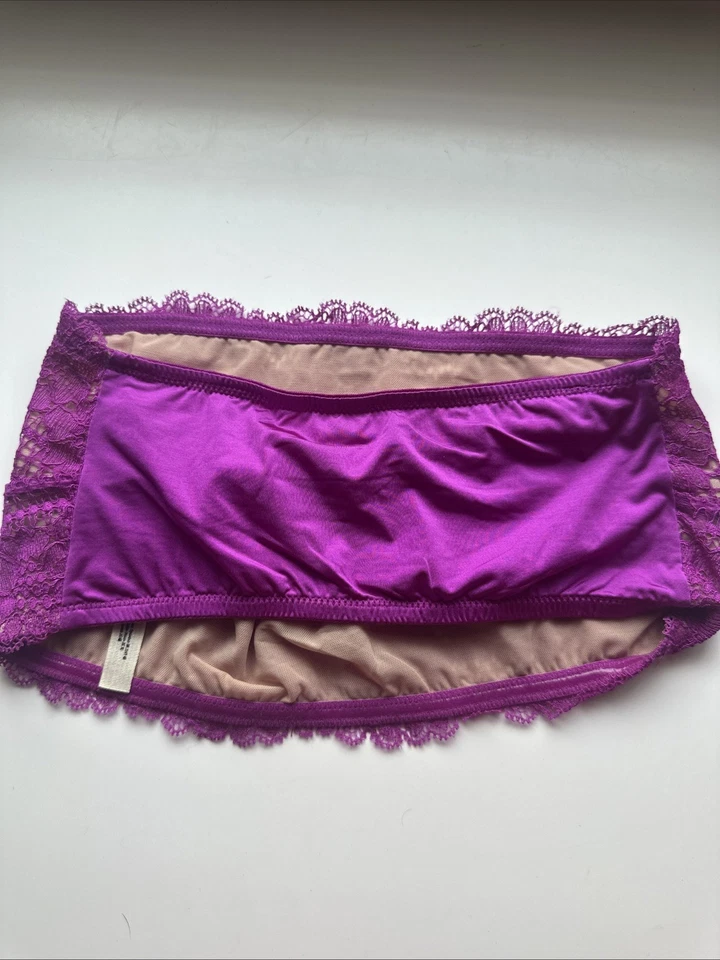 Sujetador bandeau de encaje Free People para mujer sin tirantes XS/S Foto 2 de 3