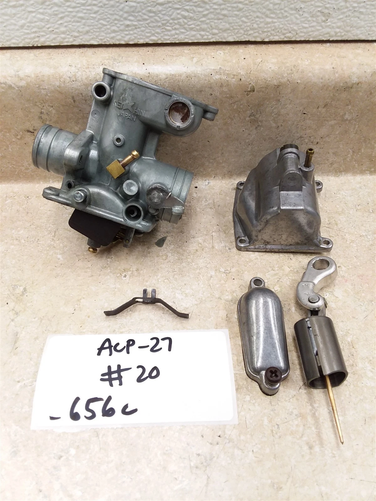 Honda CB350F FOUR NICE Carb Carburetor Right Inside Unit #20 1972 1973-74 ACP27