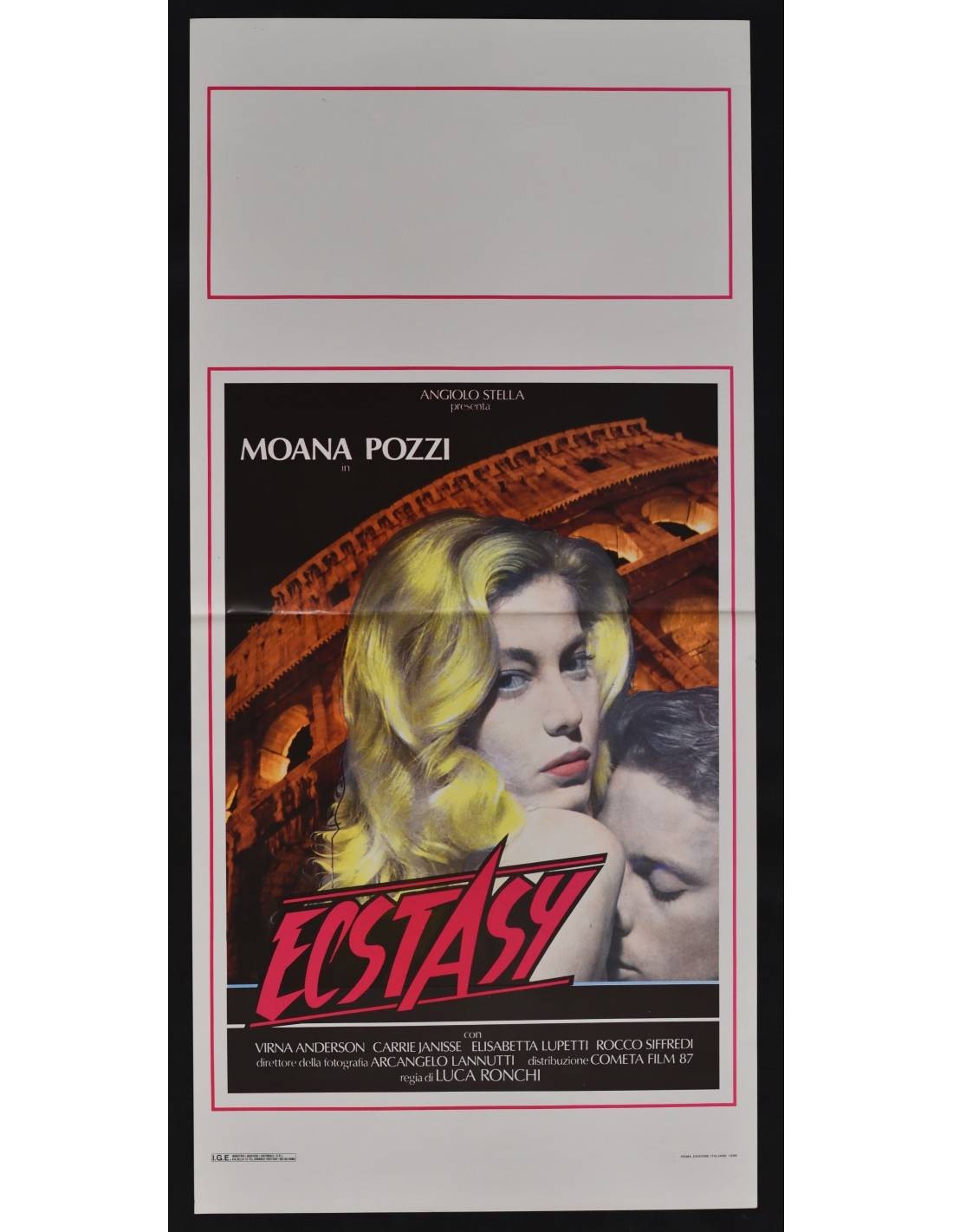 Locandina di Ecstasy (1989)