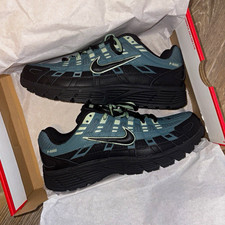 Nike P-6000 PRM Sneaker Low Top Schwarz/Blau ...