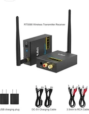 1Mii RT5066 2.4 GHz Wireless PRO Audio Transmitter TX And Receiver RX Set