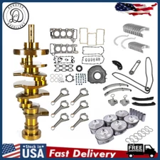 AJ126 Engine Rebuild Overhaul Kit Crankshaft Rod For Jaguar Land Rover V6 3.0L