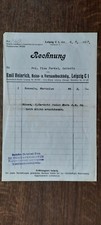 Alte Rechnung # 1927 # Reise - u. Versandbuchhandlung