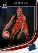 Kiara Leslie 2019 Donruss WNBA Optic Rated Rookie Card #91