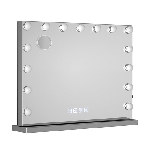 Embellir Bluetooth Makeup Mirror 58x46cm Hollywood Vanity with LED Light Wall - Picture 12 of 13