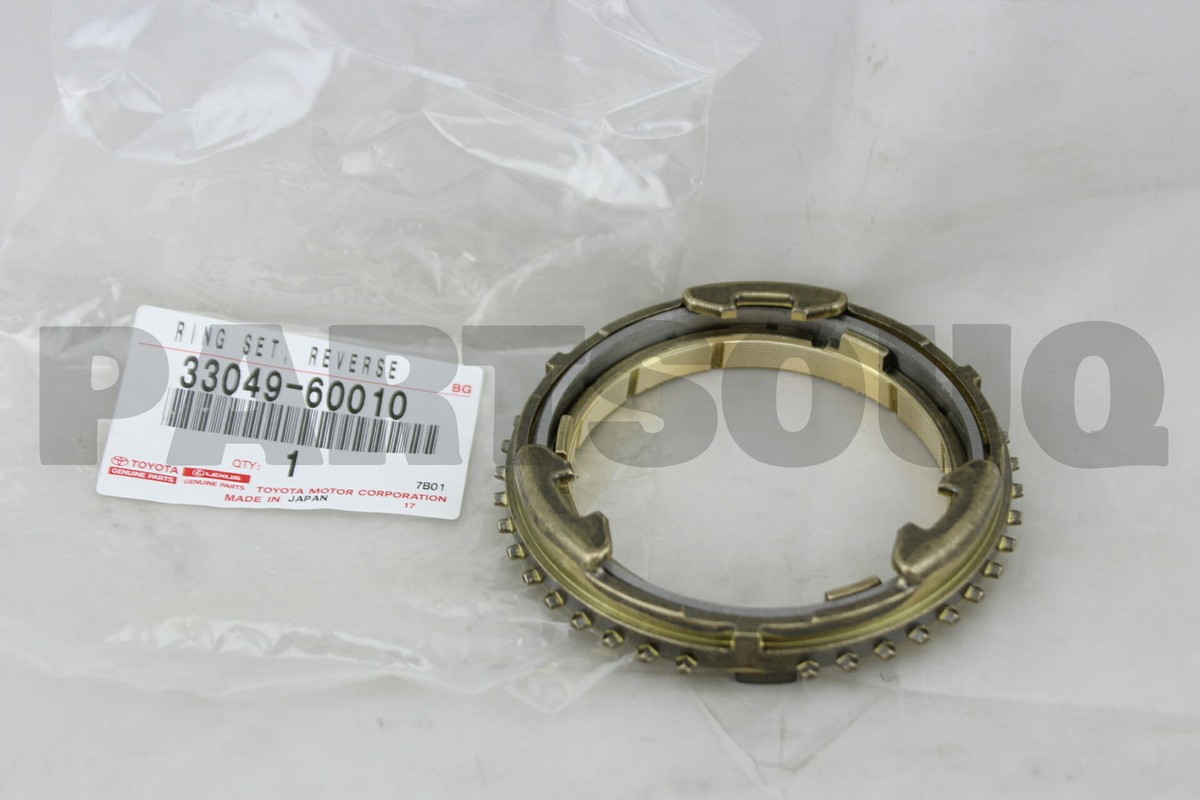 3304960010 Genuine Toyota RING SET, REVERSE SYNCHRONIZER 33049