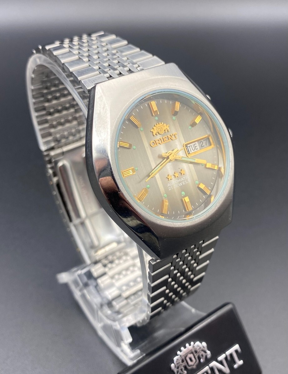 Rare ORIENT Automatic 21 jewels Japan Men Wrist Watch