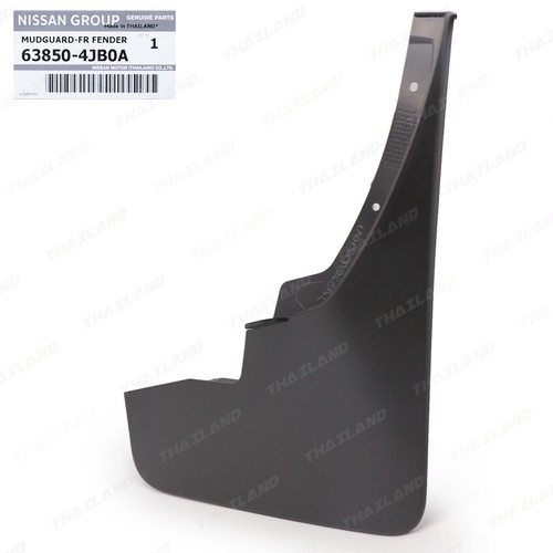 Se adapta a Nissan Navara NP300 D23 carrocería salvaje 2015-'19 aleta protectora delantera contra salpicaduras de barro - Imagen 6 de 8