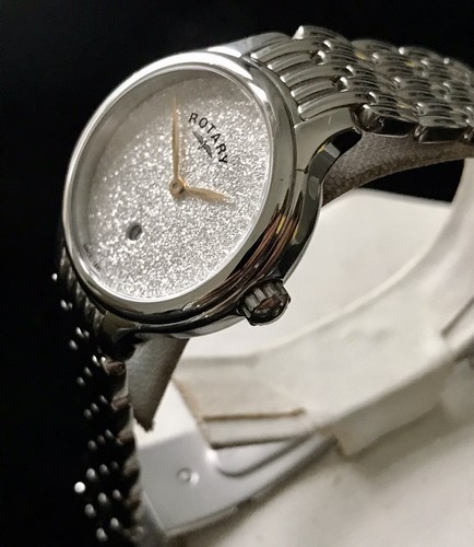 Ladies Rotary Kensington London Crystals Designer Watch LB00405/33 Genuine - Picture 3 of 15