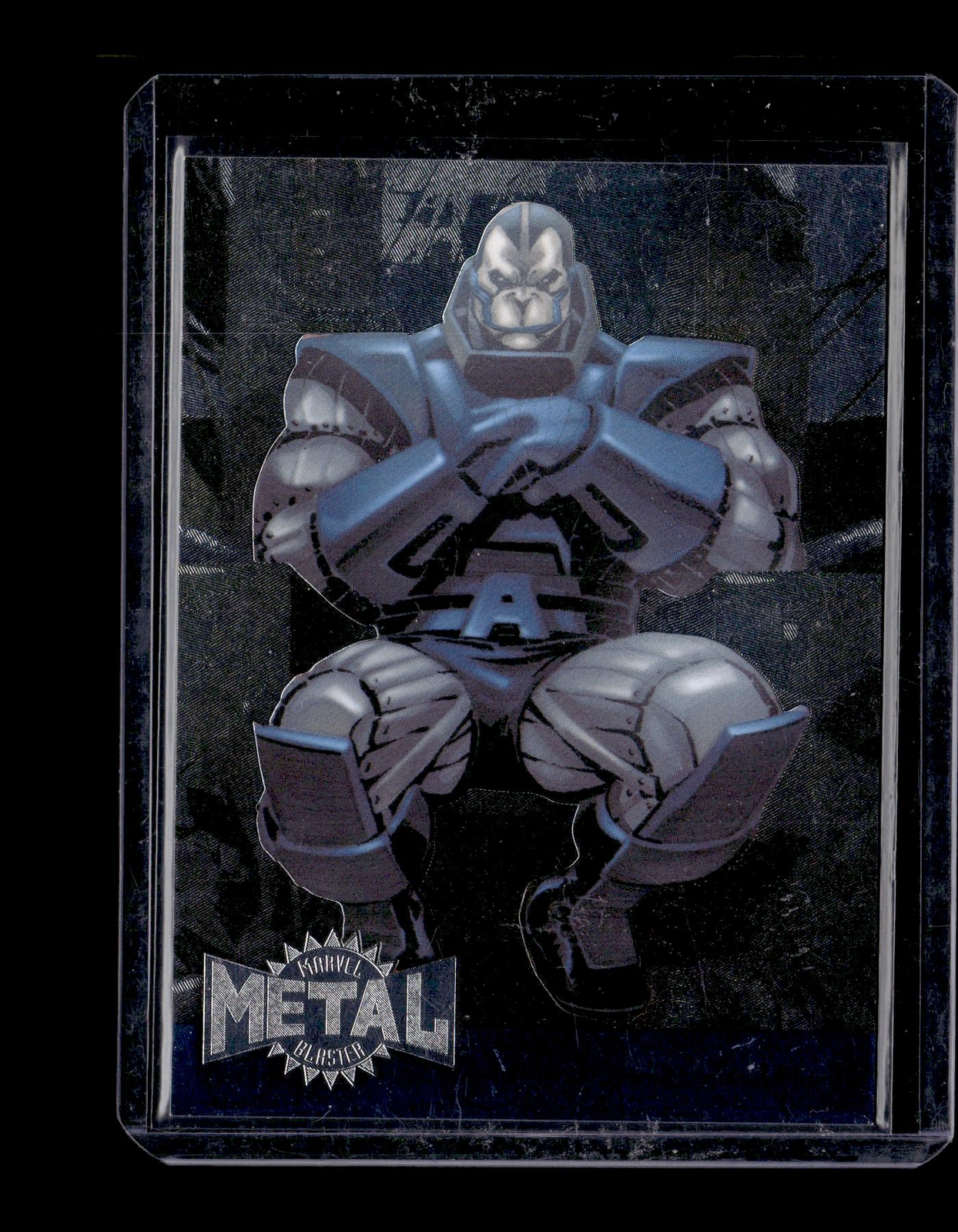 2015 Fleer Retro Marvel 1995 Flair Marvel Metal Blaster #3 Apocalypse