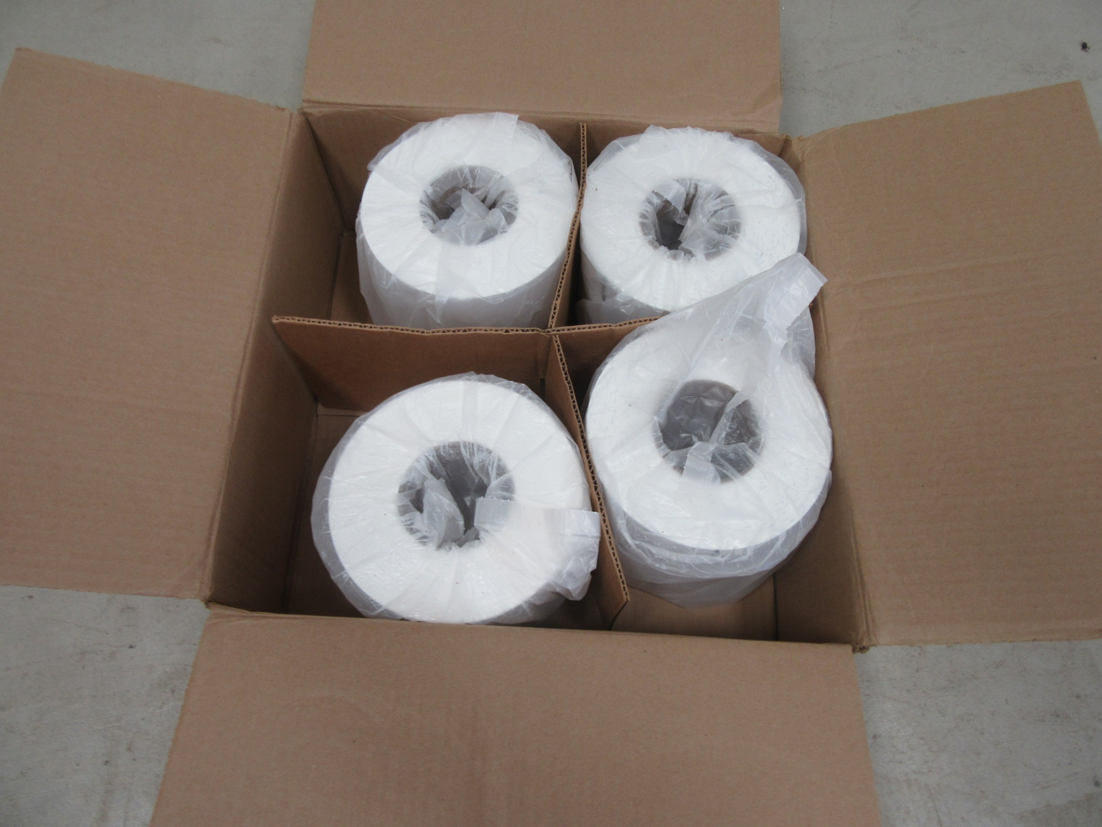 Honeywell E26535 4 Rolls 6" x 4" Thermal Transfer for Printer Shipping 6x4