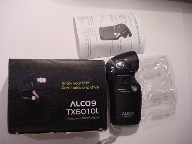 [Know Your Limit] ALCO9 TX6010L Professional Breathalyzer | Highly Accurate